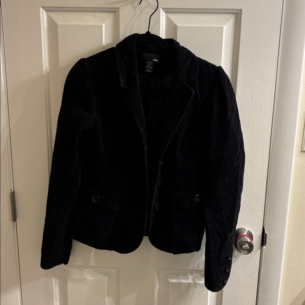 H&M Dark Corduroy Jacket